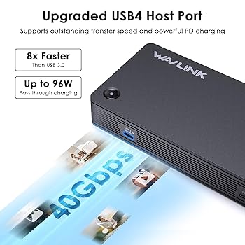 分配器・切替器 Wavlink USB-C Universal Docking Station Amazon.com: WAVLINK USB C DisplayLink Docking Station with 3